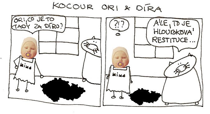 Kocour Ori & díra