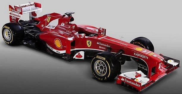 F1 2013- Ferrari jako třetí představuje novou zbran!