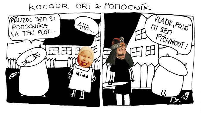 Kocour Ori & pomocník