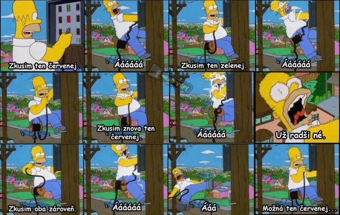 Homer zkouší :)