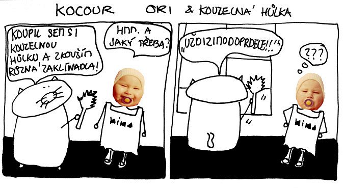 Kocour Ori & kouzelná hůlka