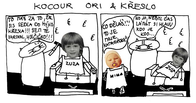 Kocour Ori & křeslo