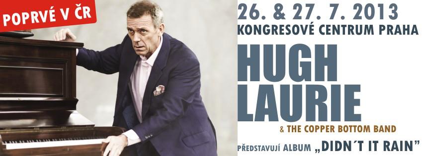Hugh Laurie v Praze