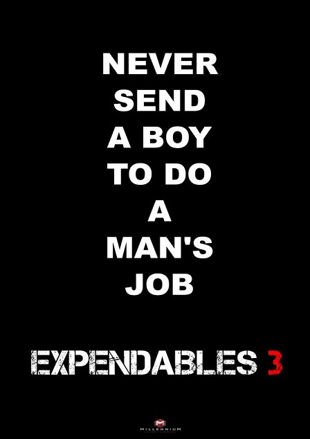 Expendables 3 teaser poster