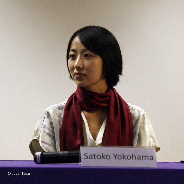 Satoko Yokohama v Japonské nadaci v Londýně