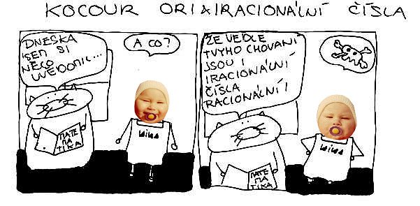 Kocour Ori & iracionální čísla