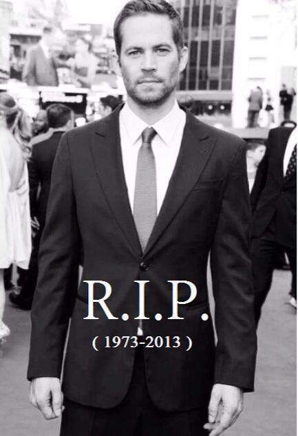 R.I.P. Paul Walker