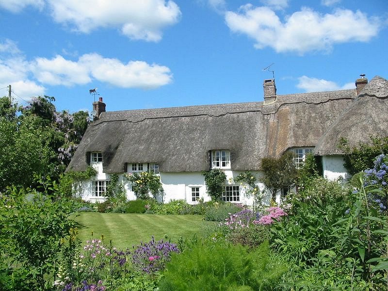 jeden z mých snových cottages v Anglii