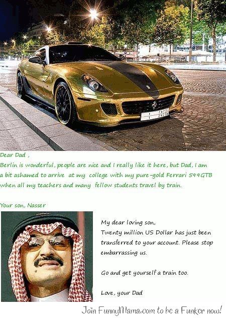 Rich Arab Father