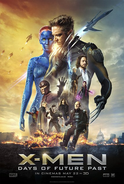 X-Men: Days of Future Past - 23.5. 2014 Cinema City, Slovanský dům - 15:20