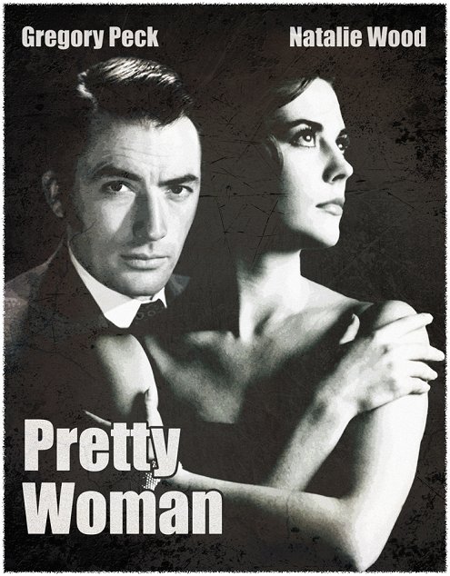 Plakát k fiktivnímu filmu-Pretty Woman