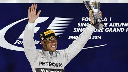 F1 2014 SINGAPUR- VÝSLEDKY!