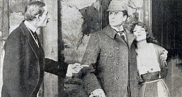 Archiváři našli téměř století starou pásku s filmem o Sherlocku Holmesovi