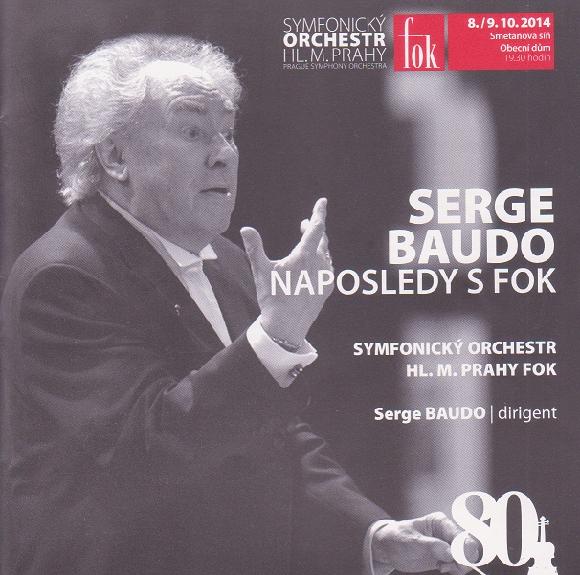 Můj včerejší hudební zážitek - SERGE BAUDO naposledy s pražskými symfoniky
