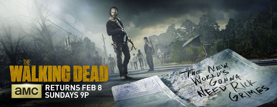 The Walking Dead (Živí mrtví) poster k 2. polovině 5. série