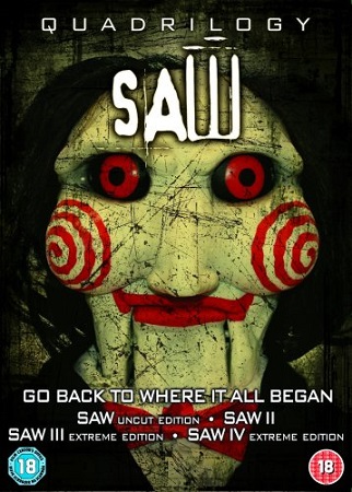 SAW Quadrilogy (Limited Edition Jigsaw Special Packaging) (ENG) (2008) 4DVD