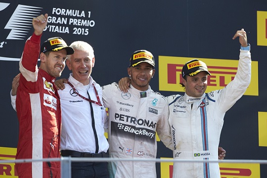 F1 2015 ITALIE- VÝSLEDKY!
