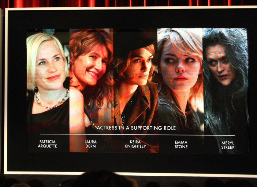 Názorovka - Nejlepší ženský herecký výkon ve vedlejší roli, Academy Awards, 2015
