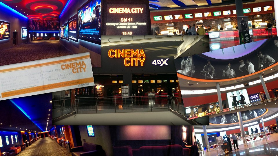 První návštěva Cinema City (Snoopy...)
