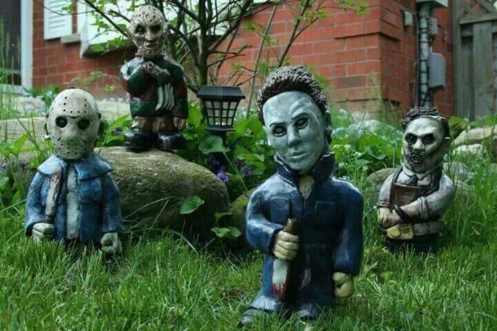 Garden Gnomes from Horror Movies.