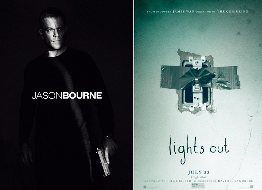 Jason Bourne is turning off all the lights / Movie marathon #2-2016