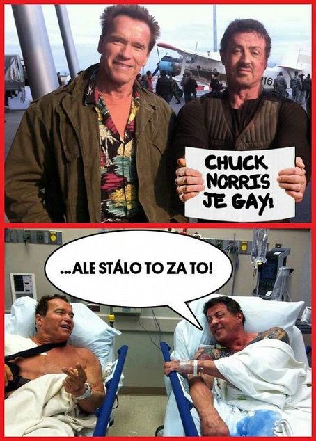 Arnold a Sly vs. Chuck
