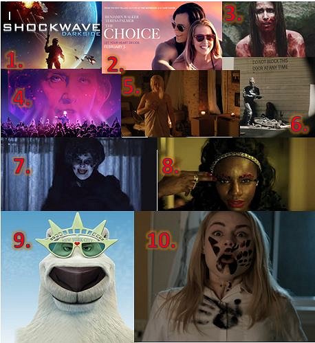 TOP 20 Najhoršie filmy roku 2016
