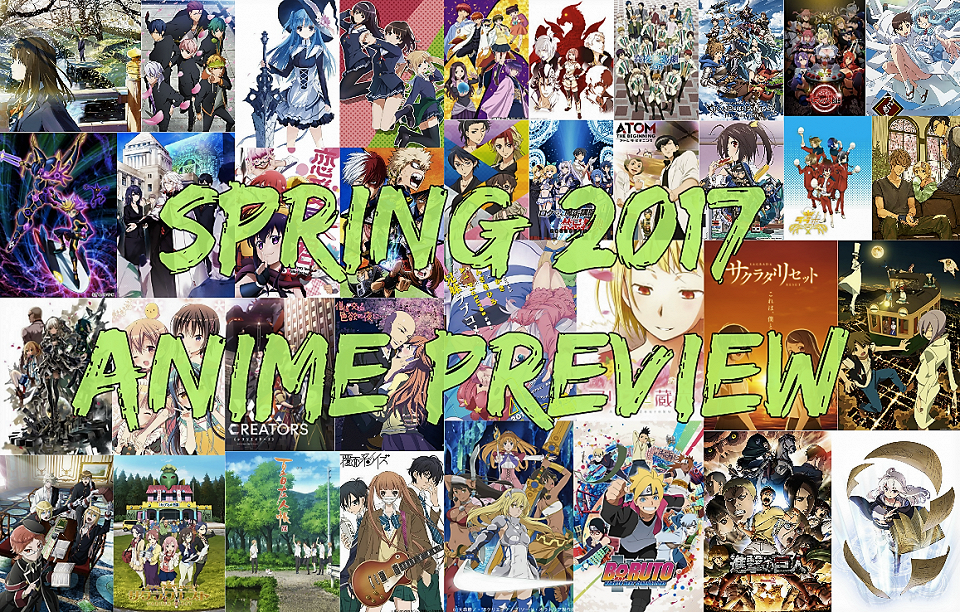 Anime sezóna Jaro 2017