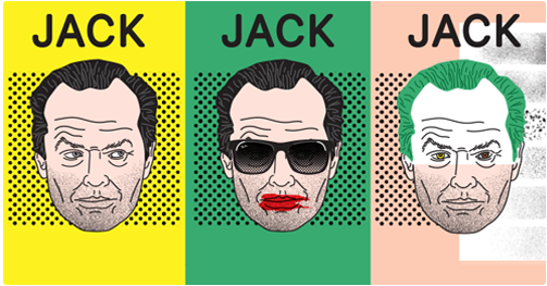 Jack Nicholson v kině Aero