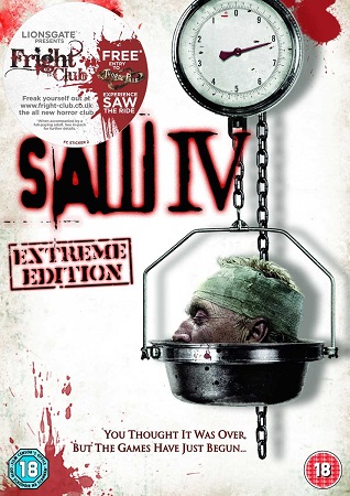 SAW 4 (Extreme Edition) (ENG) (2008) DVD