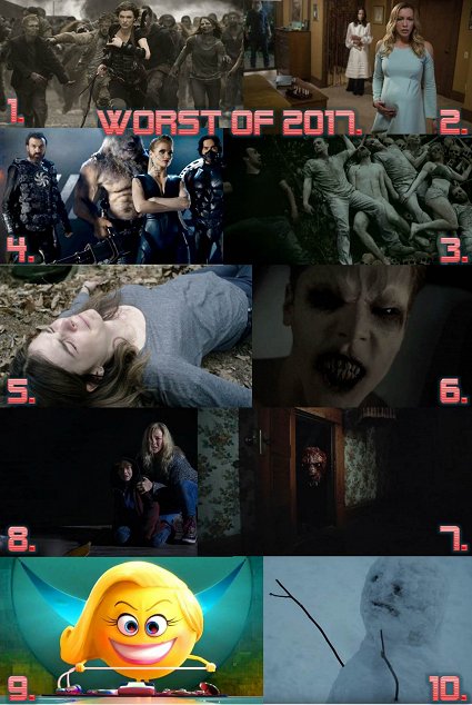 TOP 20 Najhoršie filmy roku 2017