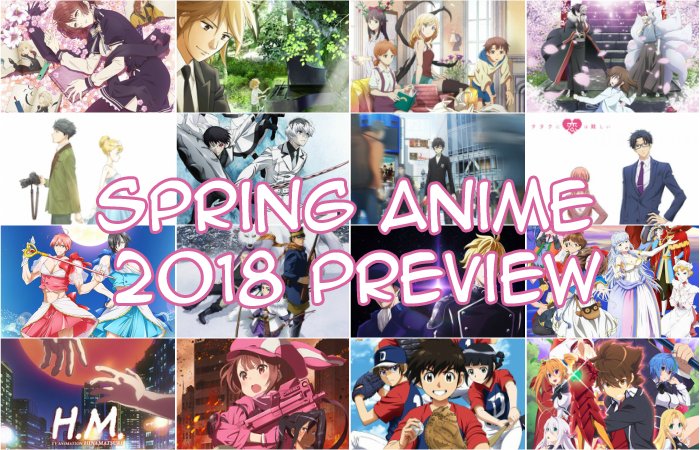 Anime sezóna Jaro 2018