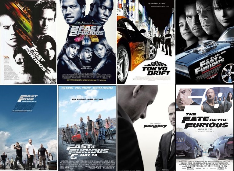 Fast and Furious marathon 27.3 - 5.4. 2019