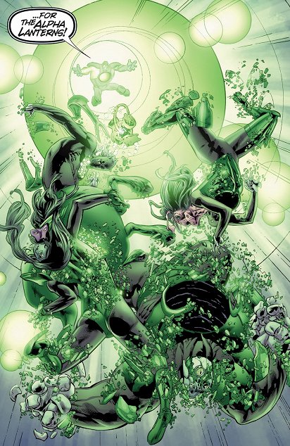 Green Lantern Corps: Meditations in Green