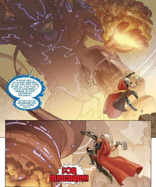 King Thor vs Galactus
