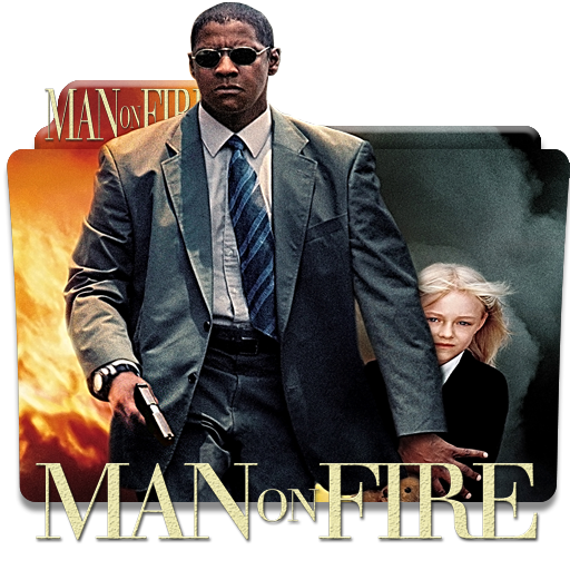 Muž v ohni