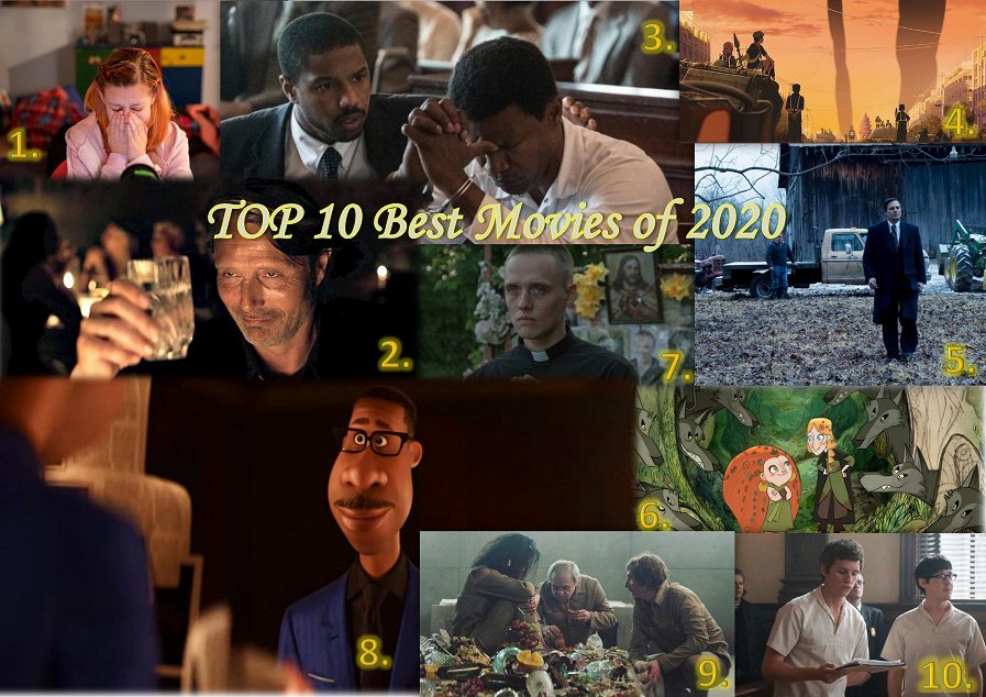 TOP 20 Najlepšie filmy roku 2020