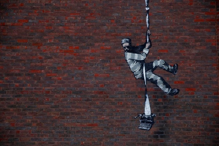 A opět nový BANKSY