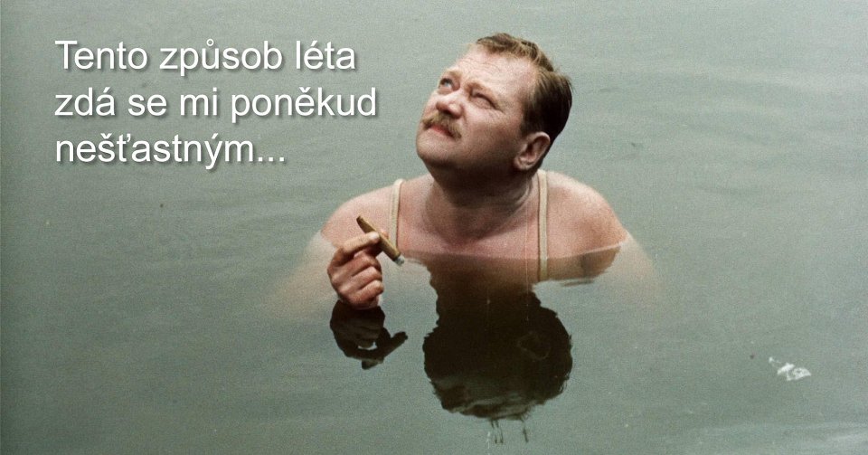 Při pohledu z okna