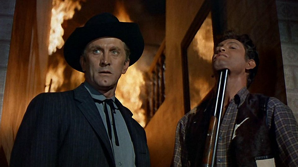Poslední vlak z Gun Hillu (1959) - Kirk Douglas a Earl Holliman