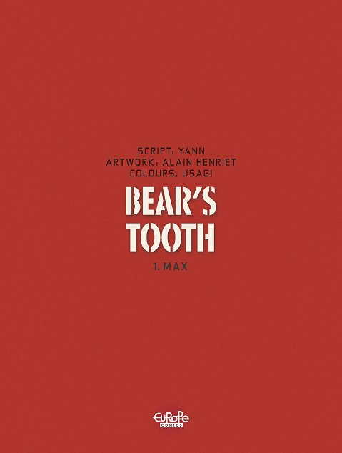 Bear's Tooth - Issue #1 Max