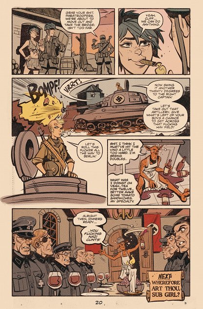 Tank Girl World War Tank Girl #1