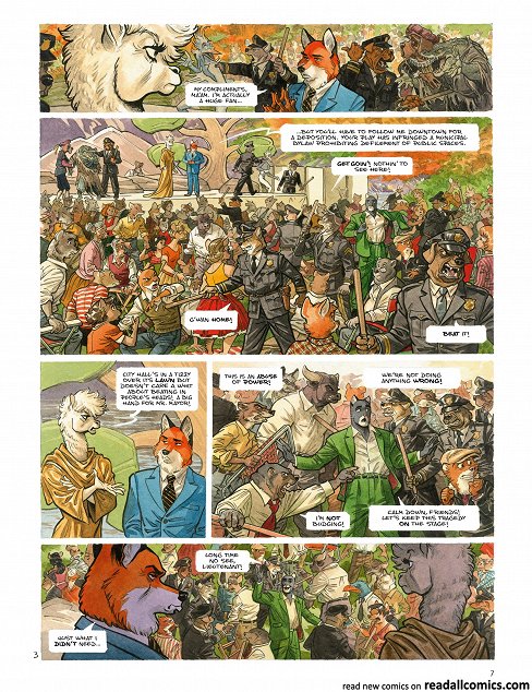 Blacksad: They All Fall Down #1