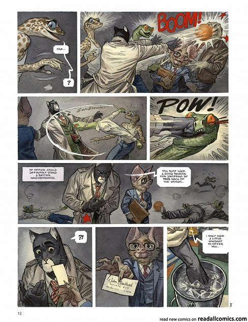 Blacksad: They All Fall Down #1