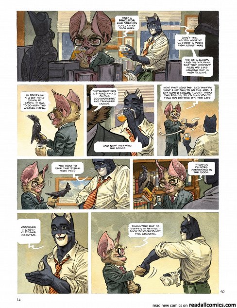 Blacksad: They All Fall Down #1