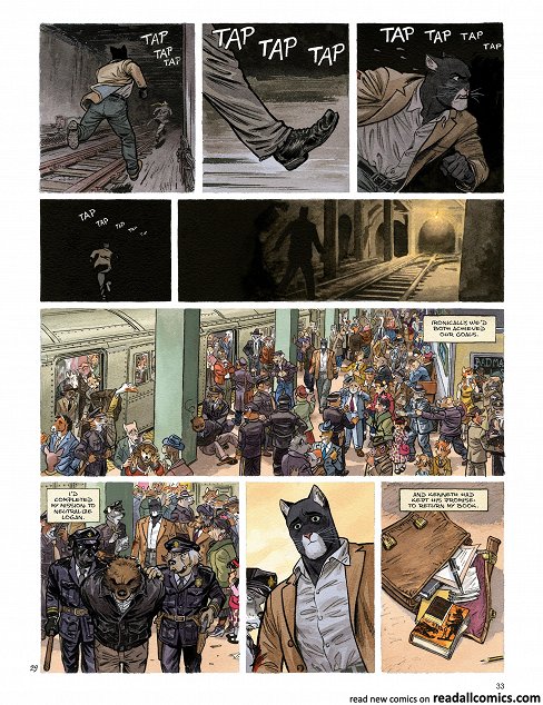 Blacksad: They All Fall Down #1