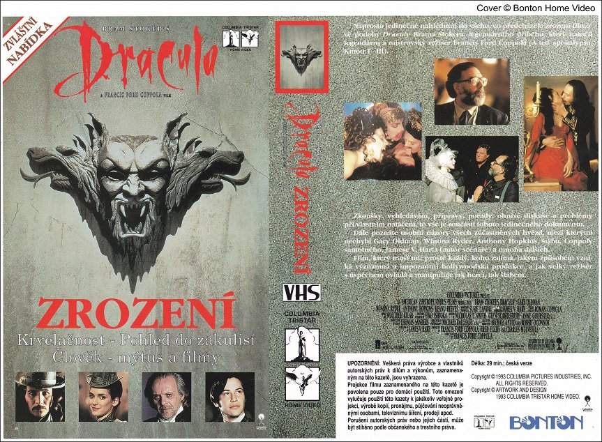 WANTED VHS - Making Bram Stoker's Dracula
