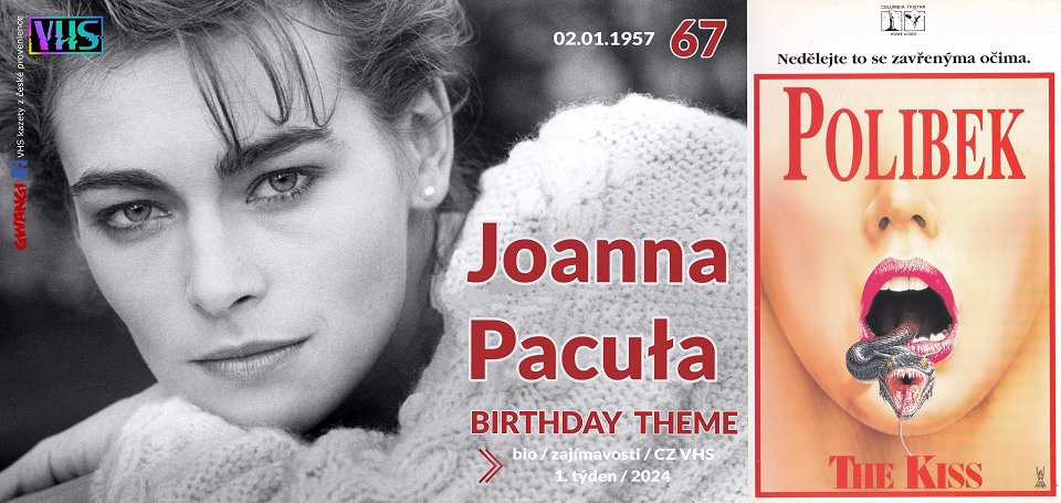 1. týden "birthday theme" - Joanna Pacuła