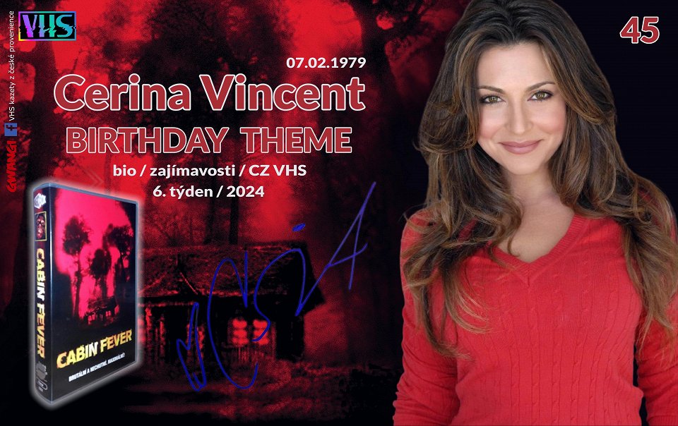 6. týden "birthday theme" - Cerina Vincent