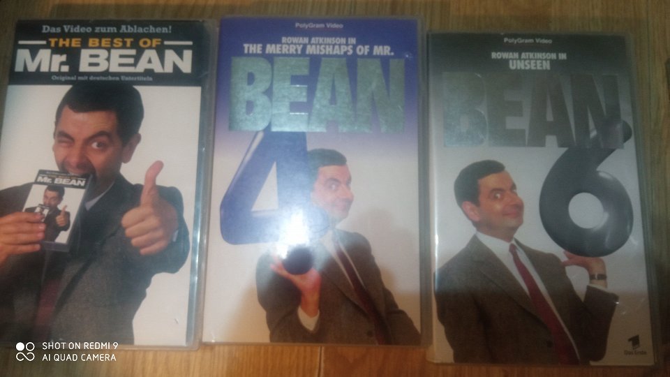 Mr. Bean časť 1,4,6.